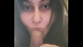 Indian GF Giving Blowjob To Her BF
