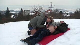 Teen Fucked in the Snow