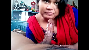 Indian Horny wifey sucking bone