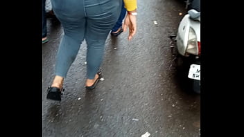 Indian marwadi tight jeans booty