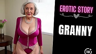 Young guy explores taboo desire with his hot step grandma.