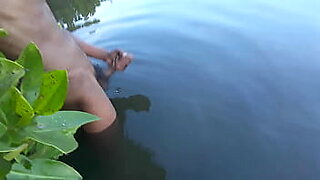 Desi Indian masturbating in openly place in rivers part 2