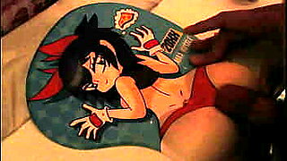 Anime pizza girl mousepad tear up