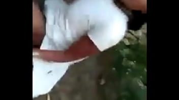 Indian girl Fucking in farm with two boys