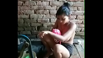 Indian step stepsister live bath With Brother