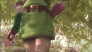The Legend of the Naked Zelda - A Link to the Ass