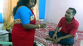 Tamil couple engages in passionate titty play