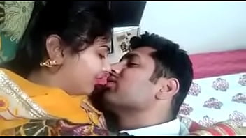 Indian girl kissing
