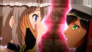 Dua gadis anime lesbian terlibat dalam permainan foreplay yang sensual.