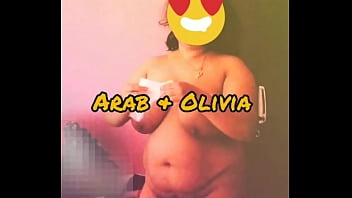 Big boobs Bengali wifey Naughty Olivia cleaning CUM from her