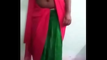 Desi Indian Rose Sare Girl Show Sexy Body