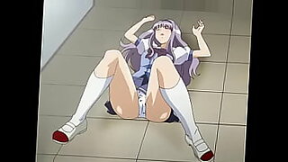 Anime characters visit public restroom, encountering erotic surprises.