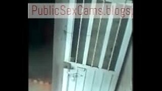 Couple Caught Fucking In Restroom
