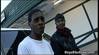 Blacks On Boys - Gay Hardcore Interracial XXX Video 11