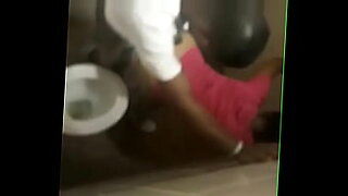 Secret rendezvous in church restroom with South African beauty