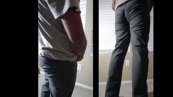 Alan Prasad multiple thick pop-shots in taut jeans butt. Desi