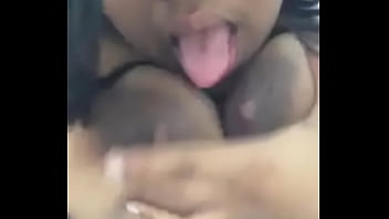 Indian scorching woman wring and pressing own Boob'_s