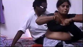 Indian aunty romance with her husband'_s friend.