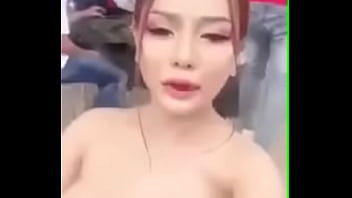 Desi Asian indian pakistani or japanese dame displayed nipple in