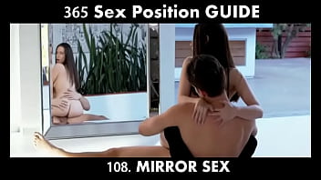 MIRROR SEX - Couple doing intercourse in front of mirror.