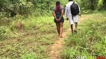 Local Doctor Doing Practical In The Forest With Student Amateur
