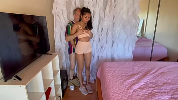I let him internal cumshot me and cum on my super-cute ass - Full Version on OF VivaAthena